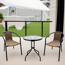 Комплект мебели Асоль LRC-02/LRT02-D60 Light Brown (2+1)