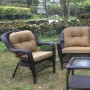 Плетеный комплект для отдыха LV-520BB Вrown/Beige