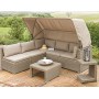 Диван-трансформер из искусственного ротанга AFM-320 Beige