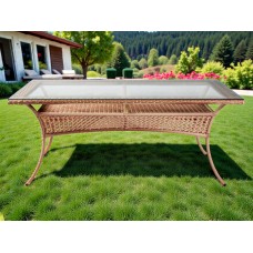 DECO Стол обеденный на 10 персон (шоколад, капучино, серый)