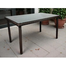 AVA стол разборный 140×80 см на 6 персон (шоколад, серый, капучино)