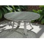 Стол круглый разборный д.1600 (шоколад, серый, капучино)