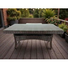 KORILIUS Стол обеденный прямоугольный (шоколад, серый, капучино)