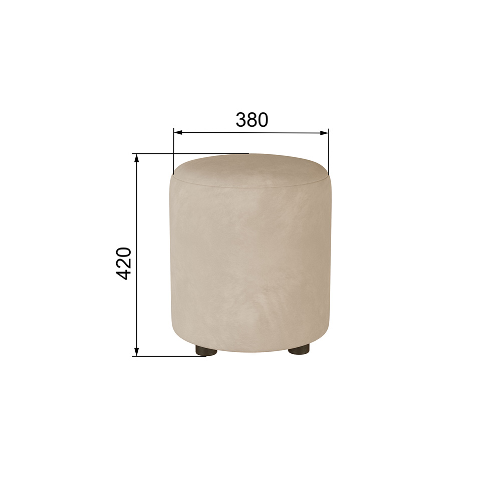 Пуф Рой, Бежевый Пуф Рой, Бежевый