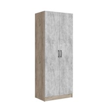 Шкаф Вегас 800, Дуб крафт серый, Цемент