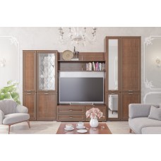 Гостиная Ливорно. Комплект 1, орех Гостиная Ливорно. Комплект 1, орех