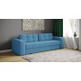 Диван раскладной Верден, светло-голубой