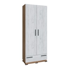 Шкаф Модена МШ-30 дуб крафт табачный/дуб крафт белый/венге