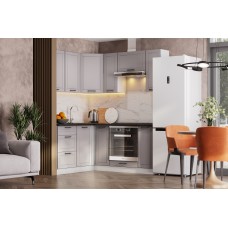 КГ Угловой Вектор 150*120 Бежевая (со столешницей, черный, 26) в.7