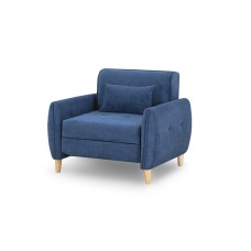 Кресло еврокнижка Анита, Синие