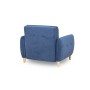 Кресло еврокнижка Анита, Синие