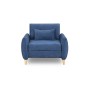 Кресло еврокнижка Анита, Синие