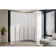 Гардеробная система ШК 5, Белый. Комплект 3