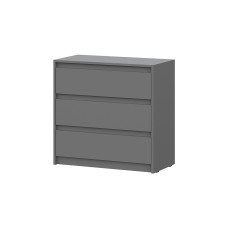 Комод Айден КМ06-800, Серый графит