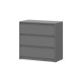Комод Айден КМ06-800, Серый графит