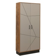 Шкаф комбинированный Гамма 54.14, Таксония, Грей