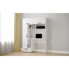 Компьютерный стол Квартет-11, Белый