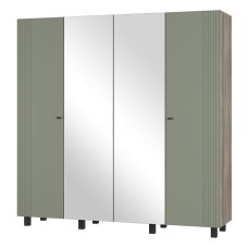 Шкаф четырехстворчатый Олива ШК-13, Дуб каньон/MF12 Шкаф четырехстворчатый Олива ШК-13, Дуб каньон/MF12