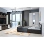 Кровать 90х200 с проложками ДСП Фиеста LIGHT, венге / лоредо