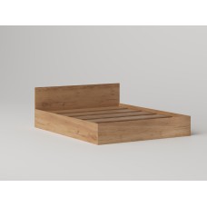 МС Охта Лайт Кровать 1.6 Дуб Вотан