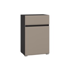 Комод Сидней 16.231.02, Антрацит, Веллюто Капучино