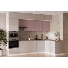 Кухня комплектация №6 Шарли пинк (MF13)/кашемир