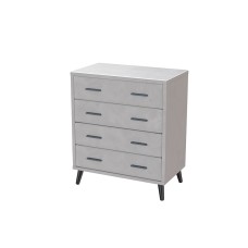 Комод Пай, Светло-серый