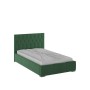 Кровать с ортопедическим основанием Октавия 120х200, Изумруд