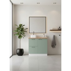 ВГ 900 Олива/Белый гладкий Арника РМ (со столешницей) в.2