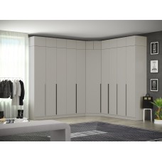 Мадрид Гардеробная система угловая 200/90/160, Кашемир Мадрид Гардеробная система угловая 200/90/160, Кашемир