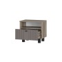 Тумба прикроватная Олива ТБ-14, Дуб каньон, Муссон софт