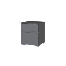 Тумба прикроватная Плейона, Графит серый Тумба прикроватная Плейона, Графит серый
