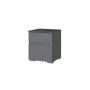 Тумба прикроватная Плейона, Графит серый