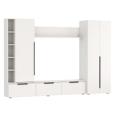 Стенка в гостиную Аккорд 63.02, Белый Стенка в гостиную Аккорд 63.02, Белый