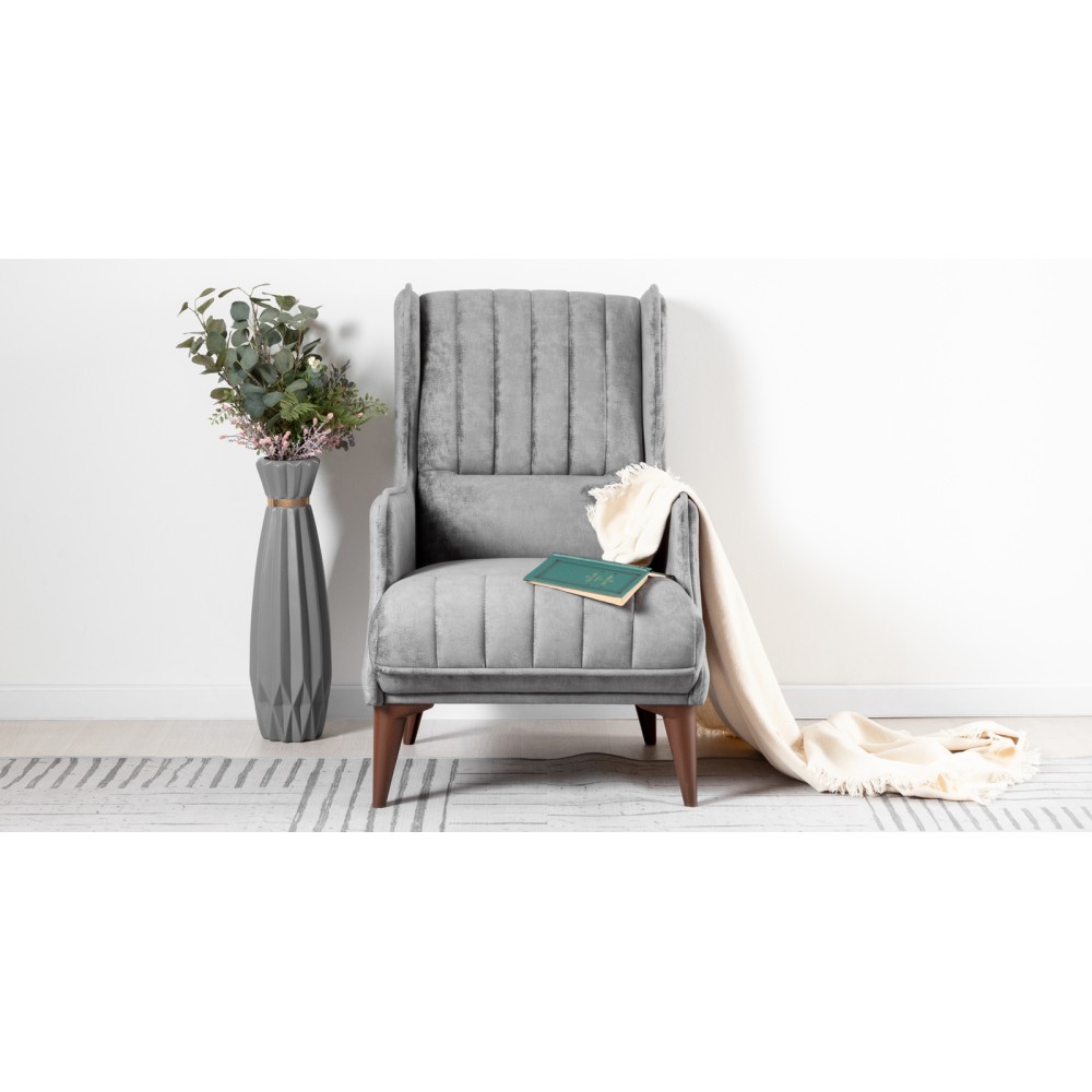 Кресло Болеро, Серое Кресло Болеро, Серое