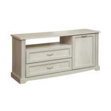 Тумба для ТВ Сохо 32.16, Бетон пайн белый