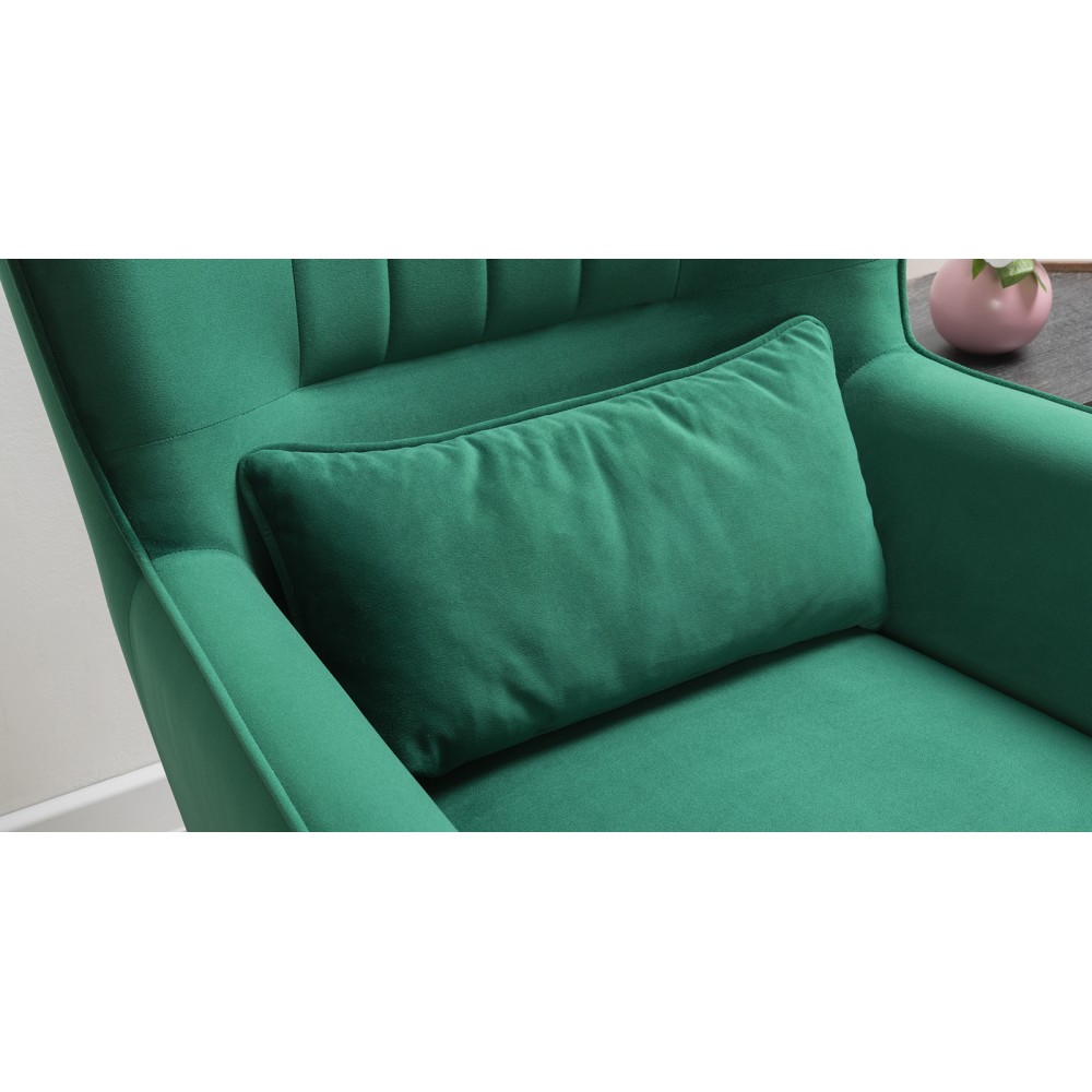 Кресло для отдыха Феличе, Темно-зеленый Кресло для отдыха Феличе, Темно-зеленый