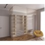 Гардеробная Рум. Комплект 3.1 без фасадов, ясень