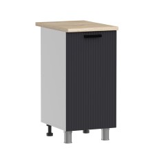 МК Аленушка Н 400 Лотос Сталь,скоба антрацит (со столешницей)