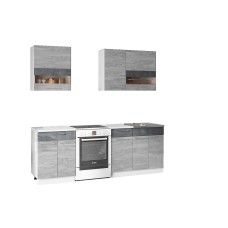 Кухонный гарнитур Маша 1.6 м, камень