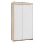 Шкаф-купе Бассо 1 м, дуб сонома/белый