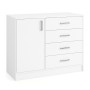 Комод большой Катрин 6, белый