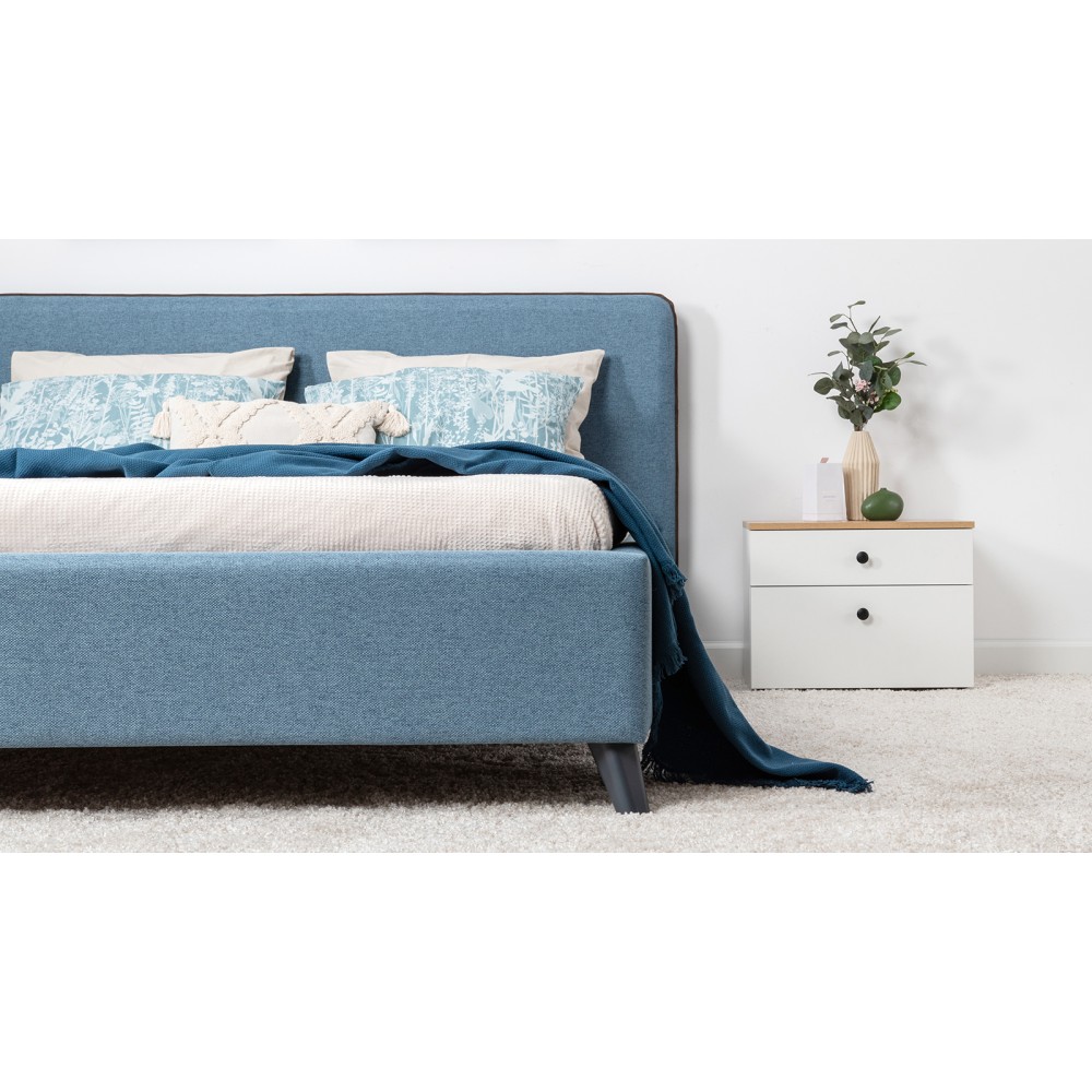 Кровать Мия 160 синяя Кровать Мия 160 синяя