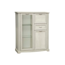 Шкаф комбинированный Сохо 32.09, Бетон пайн белый Шкаф комбинированный Сохо 32.09, Бетон пайн белый