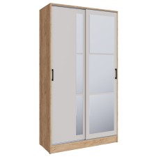 Шкаф-купе Стиль-2 120, Дуб крафт золотой, Кашемир