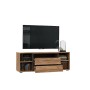 Тумба для ТВ Соренто, Дуб крафт, Бетон темный