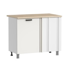 МК Аленушка НПУ 1000 Лаванда Молочный, скоба черный (без столешницы)