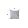 Декоративная подушка, Светло-серый