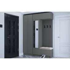 Прихожая Руэлла. Комплект 4, Графит Прихожая Руэлла. Комплект 4, Графит