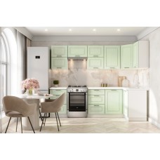 КГ Угловой Грейвуд 210*100 Зеленая (со столешницей, сонома, 26) в.5